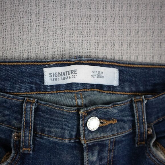 Levi's S37 Slim Denim Jeans 32x32 - Picture 4 of 9